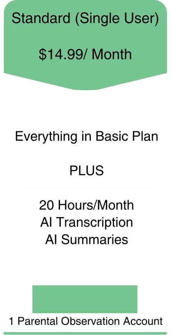 Pricing Blocks - Standard