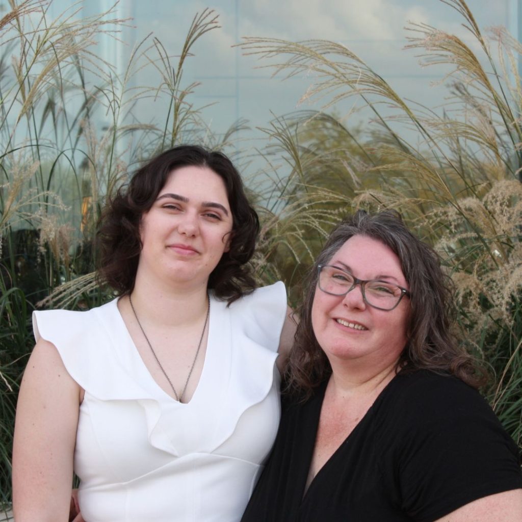 Sophea and Jill Wideman