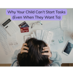ADHD child task initiation struggle