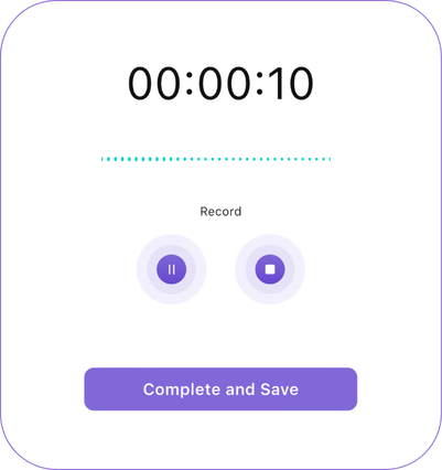 AI notetaker screenshot