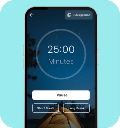 focus timer screenshot