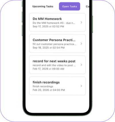 Tasks screenshot 2